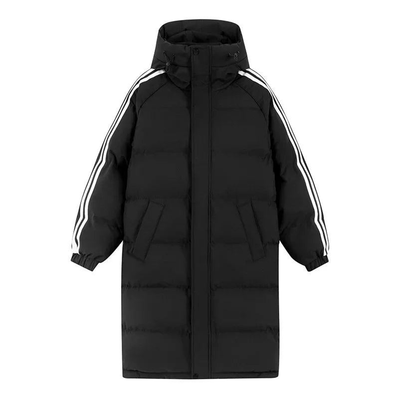 Jade Women's Puffer Jacket | Longline Design with Hood, Winter Essential 0
