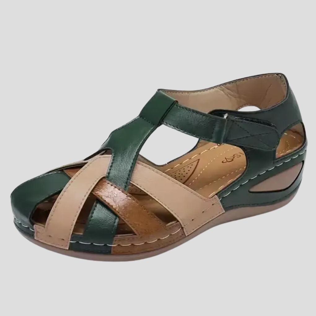 Jade Women's Sandals | Strappy Low-Wedge Design, Comfortable Fashion 1