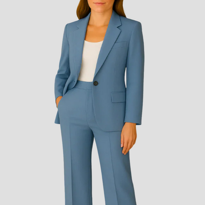 Jade Women's Suit Set | Tailored Long Blazer Design 4
