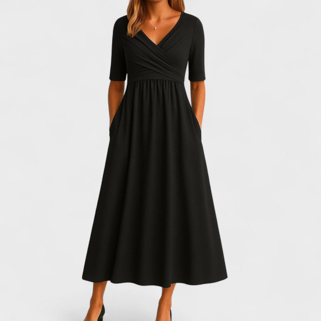 Jade Women's Summer Dress | Soft A-line, Elegant 1