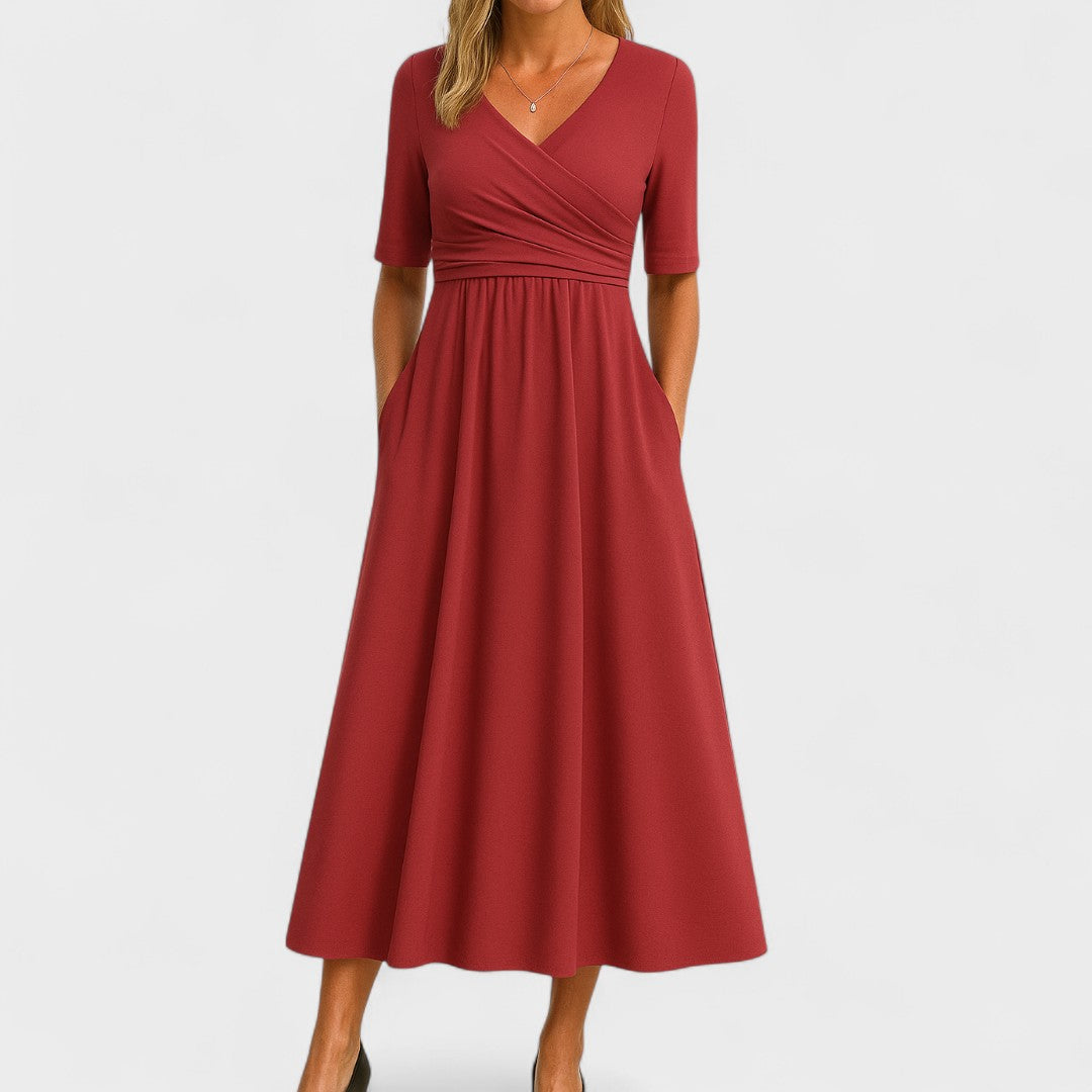 Jade Women's Summer Dress | Soft A-line, Elegant 5