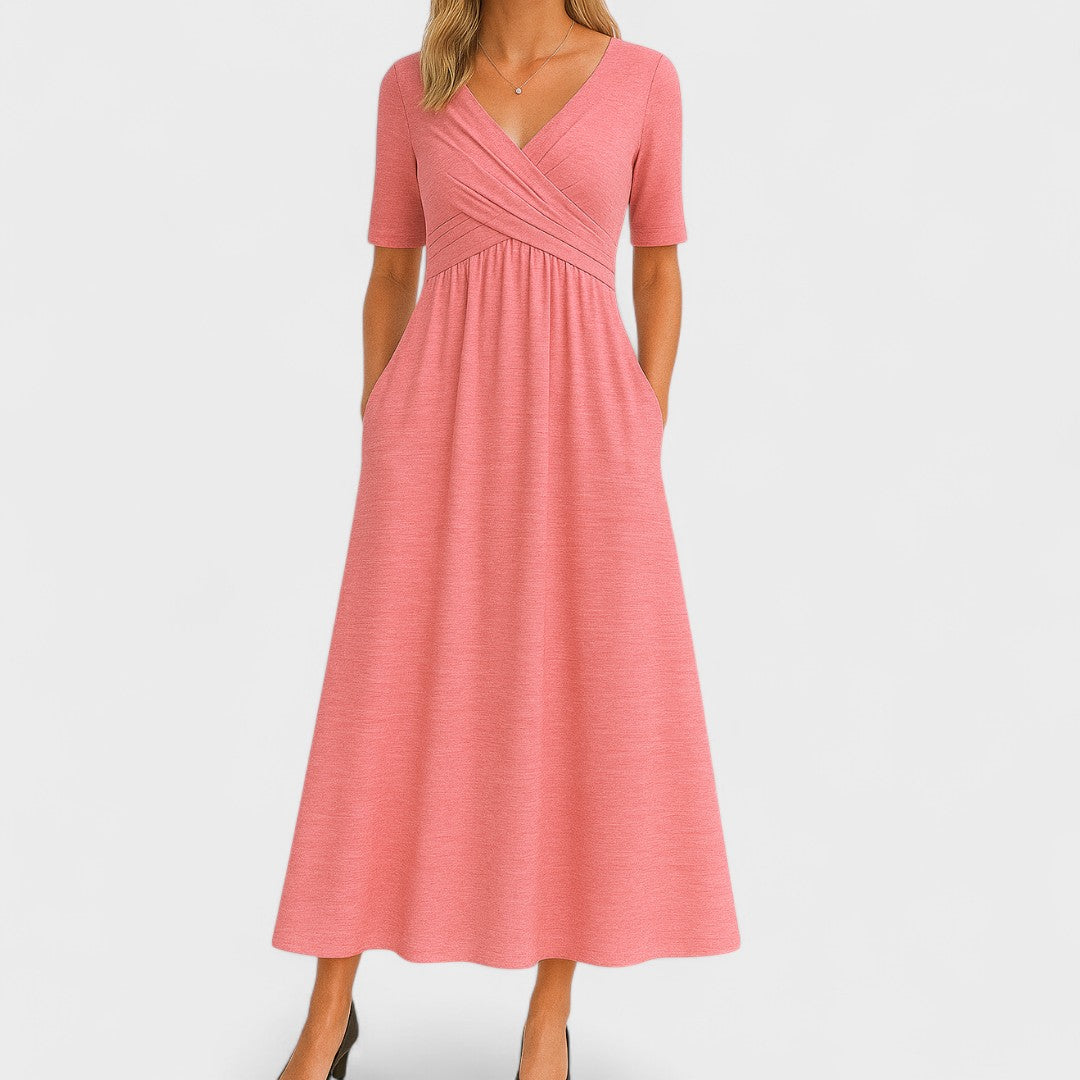 Jade Women's Summer Dress | Soft A-line, Elegant 6