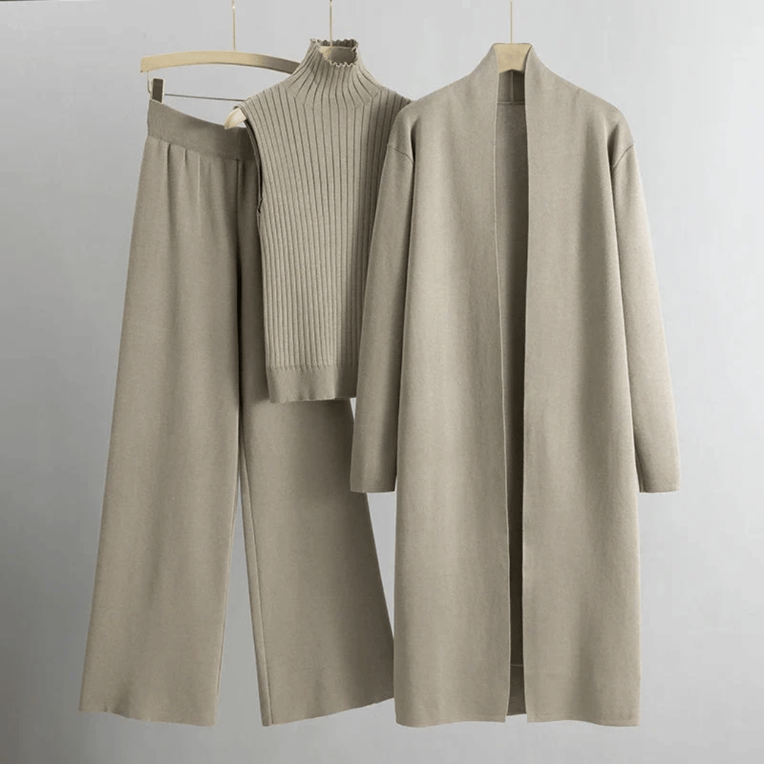 Jade Women's Three Piece Pant Set | Elegant Spring Style 0