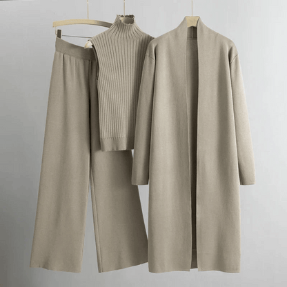 Jade Women's Three Piece Pant Set | Elegant Spring Style 0
