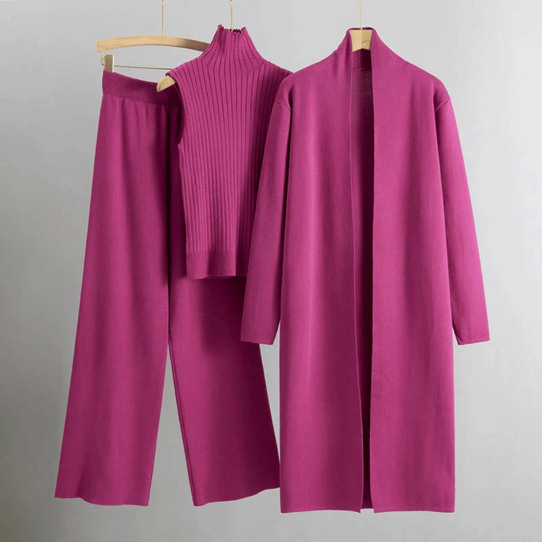 Jade Women's Three Piece Pant Set | Elegant Spring Style 3