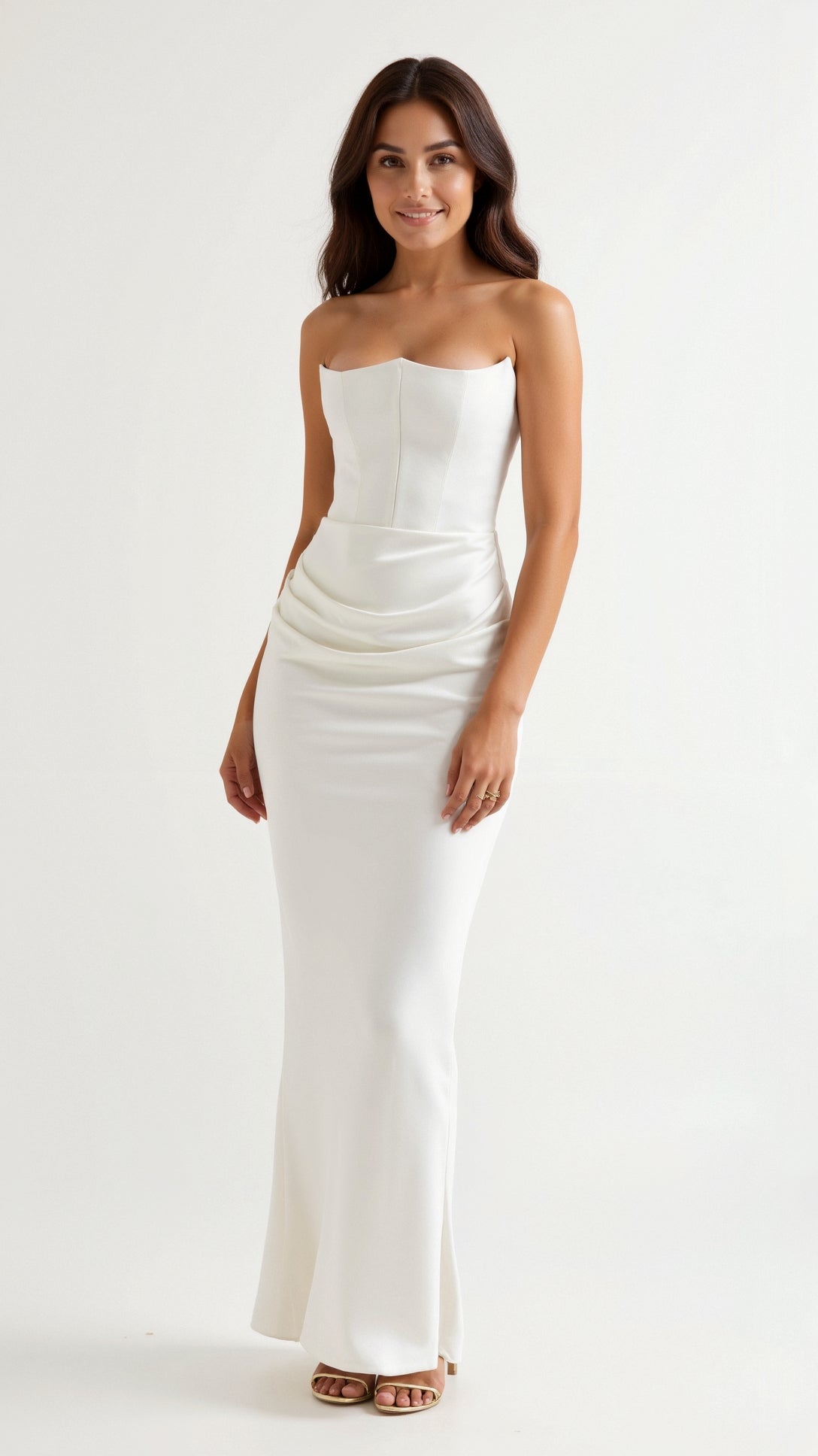 Jasmine Women's Maxi Dress | Elegant Column Silhouette for Formal Events 10