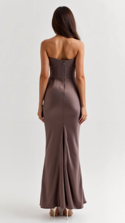 Jasmine Women's Maxi Dress | Elegant Column Silhouette for Formal Events 4