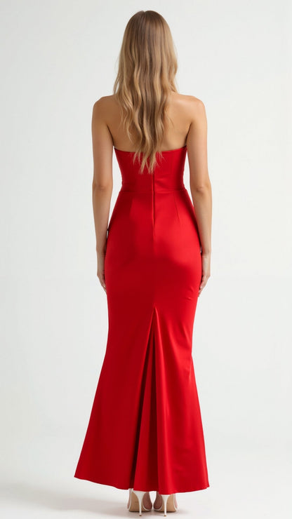 Jasmine Women's Maxi Dress | Elegant Column Silhouette for Formal Events 7