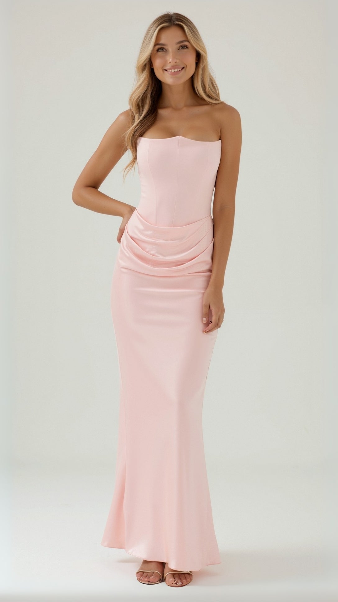 Jasmine Women's Maxi Dress | Elegant Column Silhouette for Formal Events 9