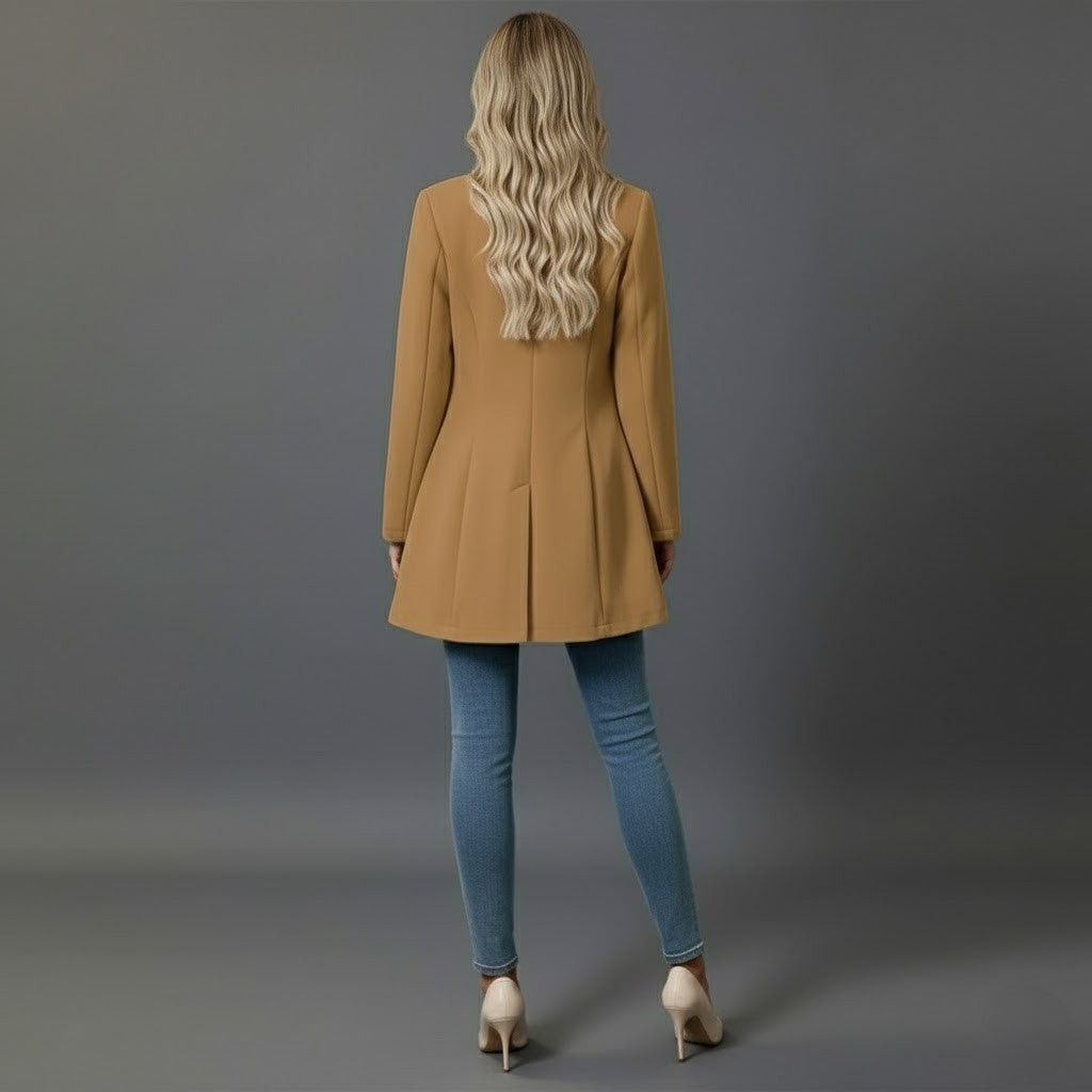 Jasmine Women's Winter Coat | Elegant Design with Button Details 8