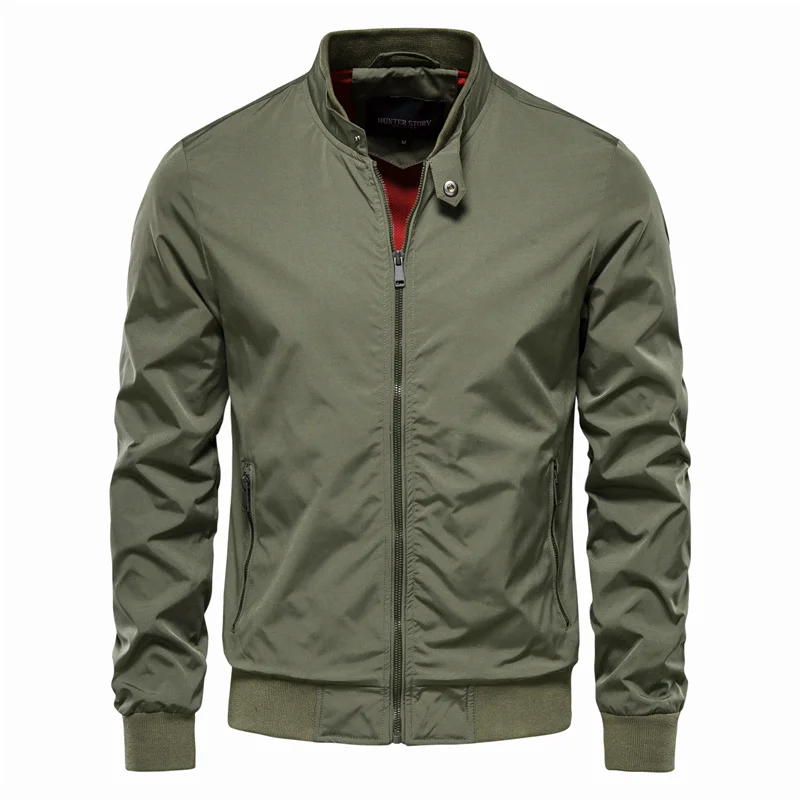 Jasper Men's Bomber Jacket | Casual Zip-Up, Lightweight 1