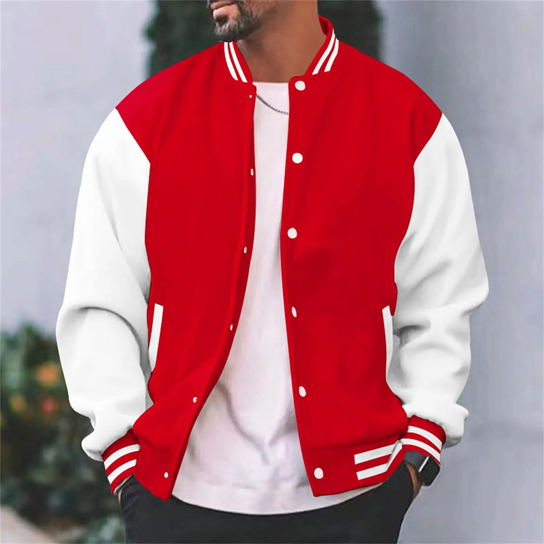 Jasper Men's Casual Bomber Jacket | Comfortable Fit, Zipper Closure 2