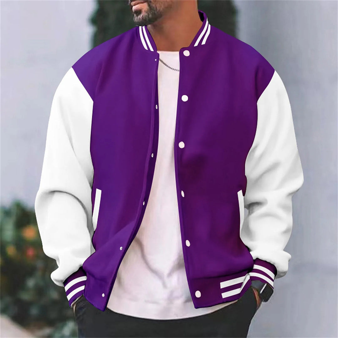 Jasper Men's Casual Bomber Jacket | Comfortable Fit, Zipper Closure 3