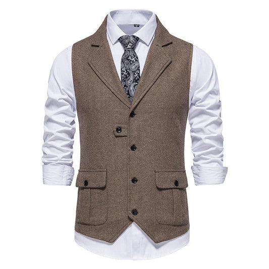 Jasper Men's Dress Vest | Tailored Elegance, Formal Occasions 0