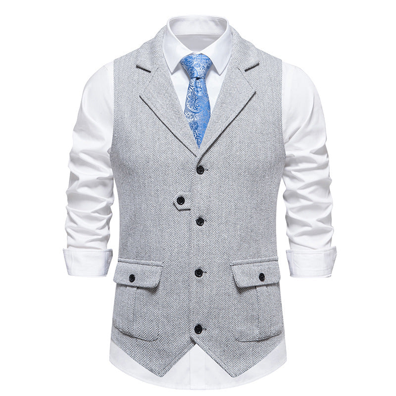 Jasper Men's Dress Vest | Tailored Elegance, Formal Occasions 1
