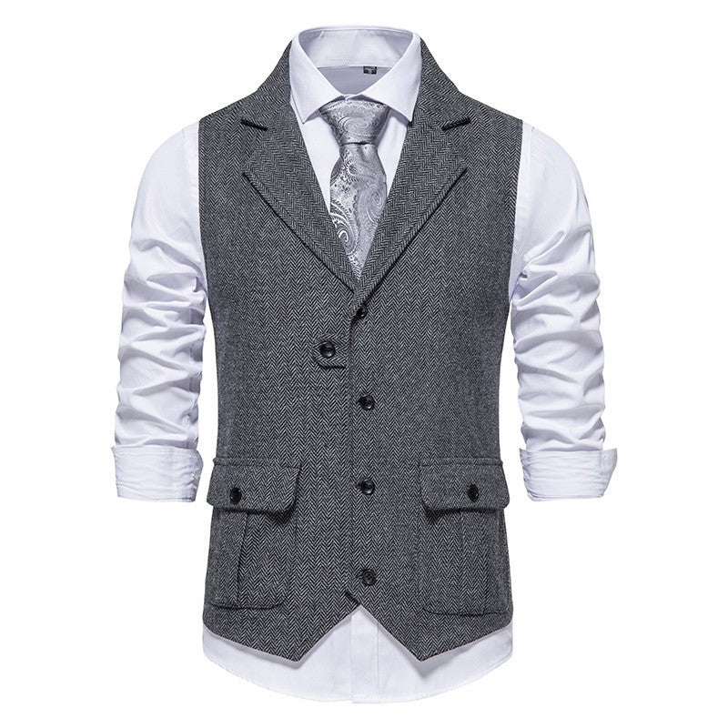 Jasper Men's Dress Vest | Tailored Elegance, Formal Occasions 3
