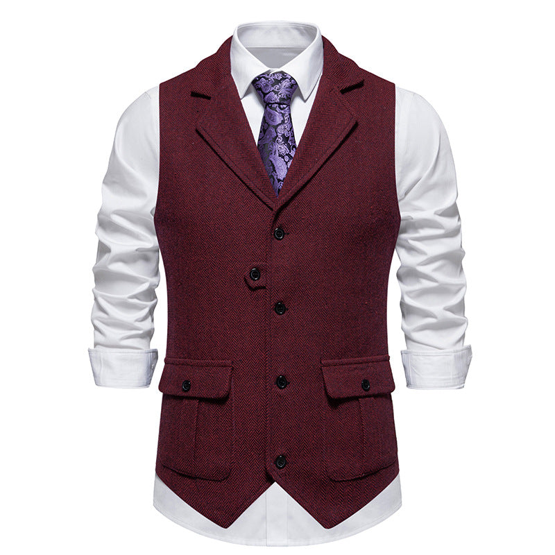 Jasper Men's Dress Vest | Tailored Elegance, Formal Occasions 4