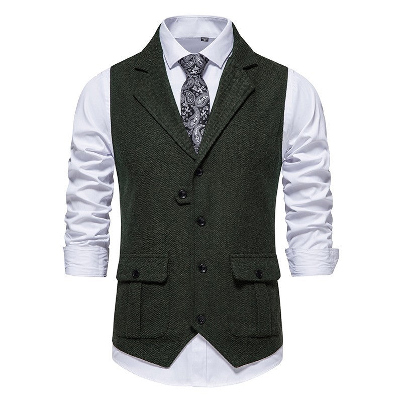 Jasper Men's Dress Vest | Tailored Elegance, Formal Occasions 6
