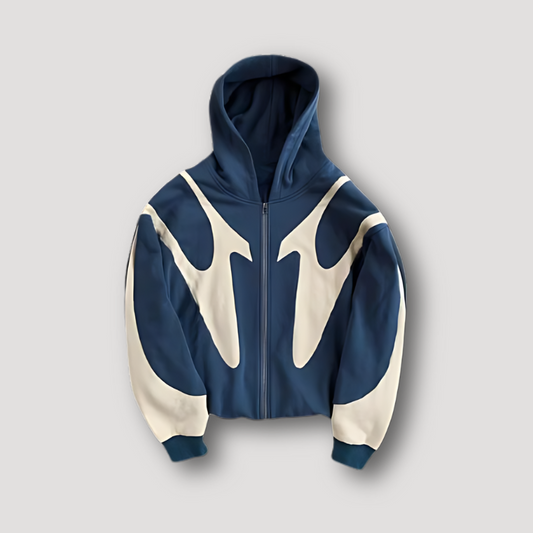 Jasper Men's Graphic Hoodie | Full-Zip Design, Urban Style 0
