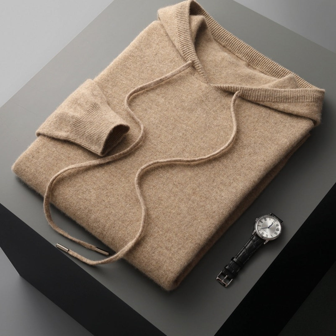 Jasper Men's Hooded Pullover | Soft Knit for Spring 0