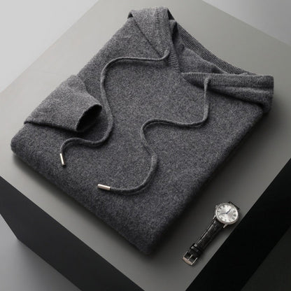 Jasper Men's Hooded Pullover | Soft Knit for Spring 2