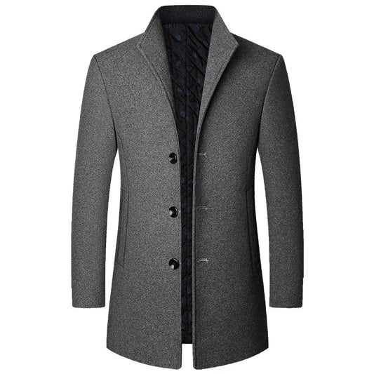 Jasper Men's Overcoat | Premium Wool, Classic Style 1