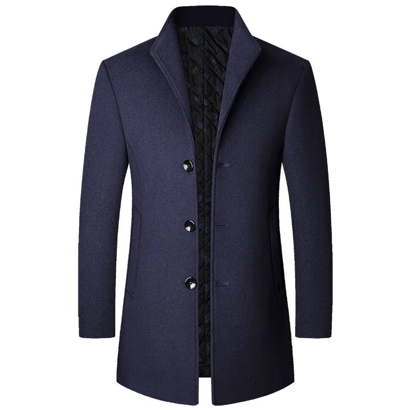 Jasper Men's Overcoat | Premium Wool, Classic Style 2