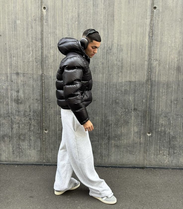 Jasper Men's Puffer Jacket | Glossy Finish, Urban Style 2