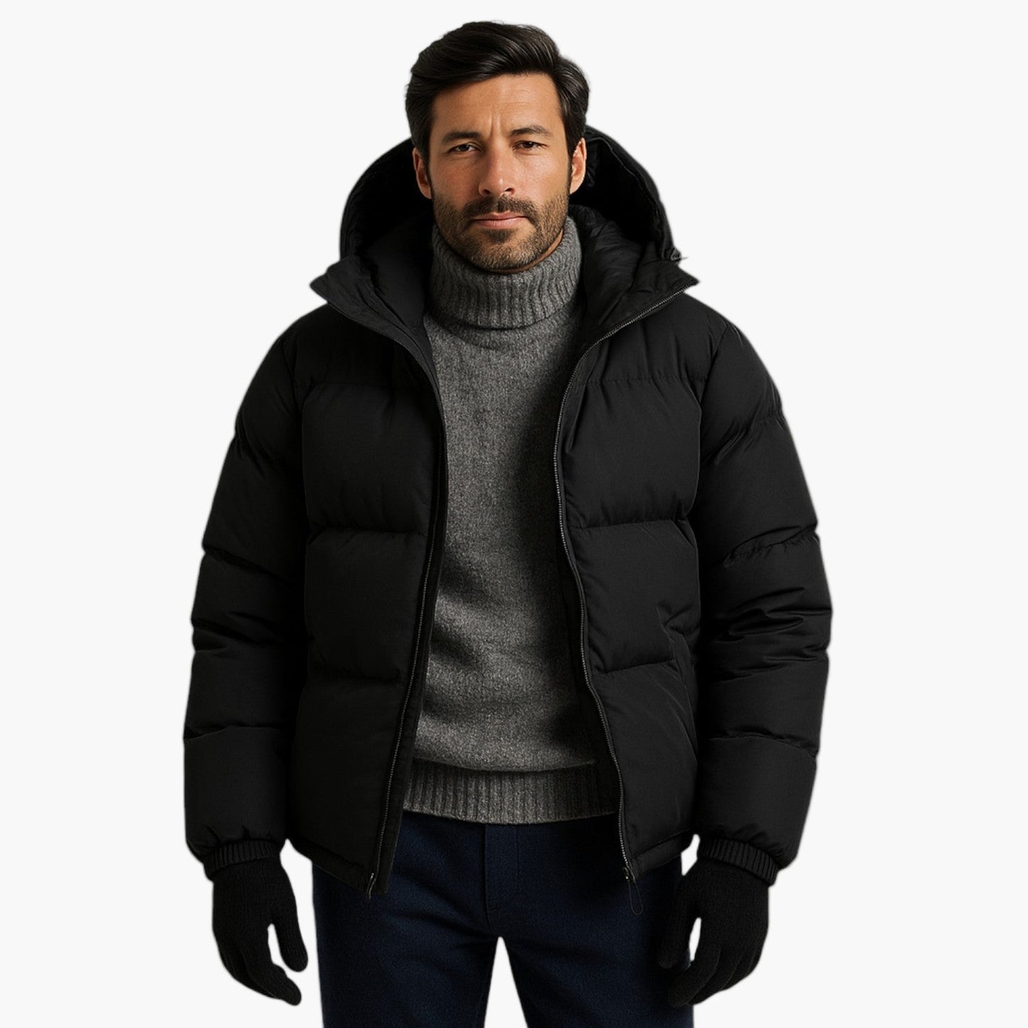 Jasper Men's Puffer Jacket | Quilted, Casual Comfort 7