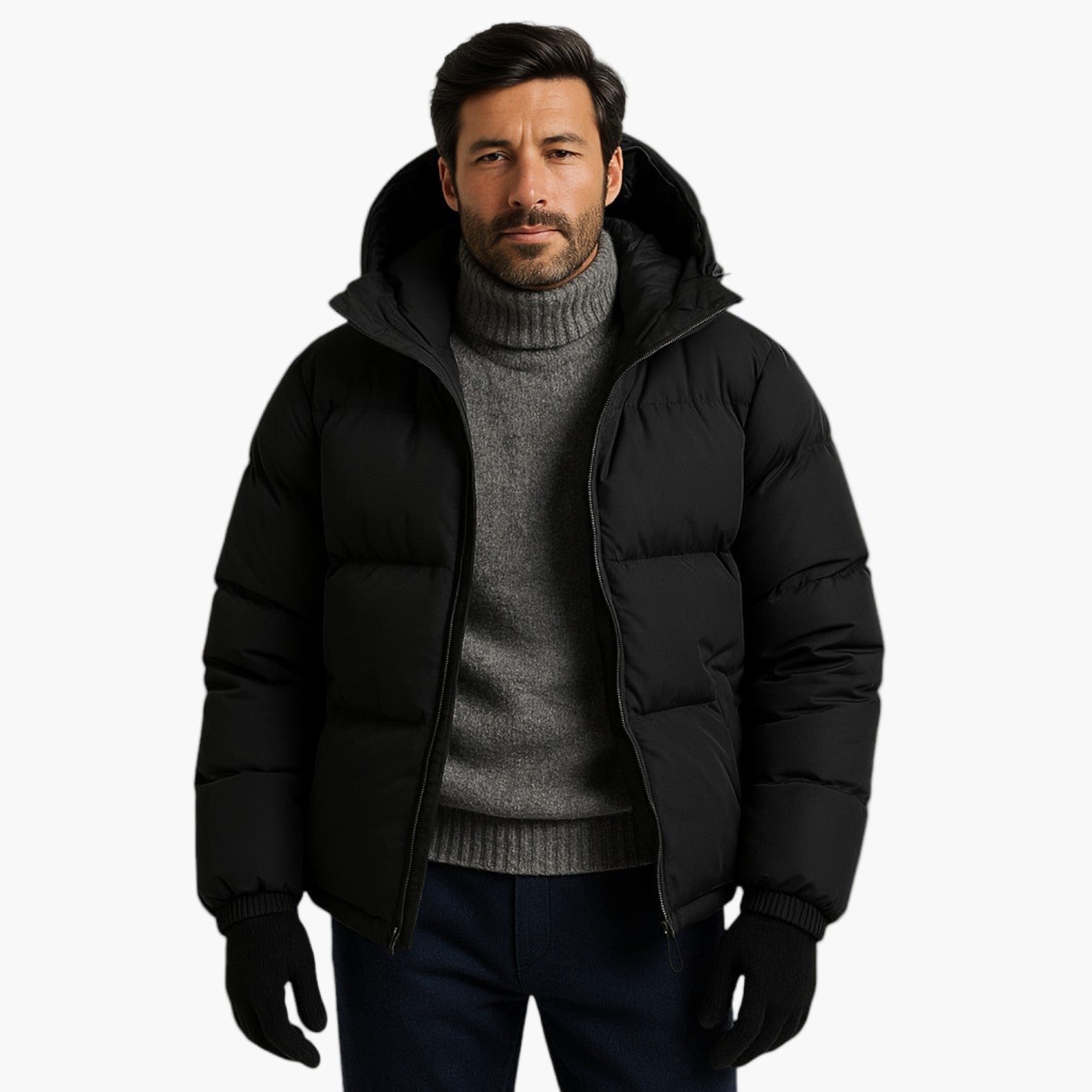Jasper Men's Puffer Jacket | Quilted, Casual Comfort 7