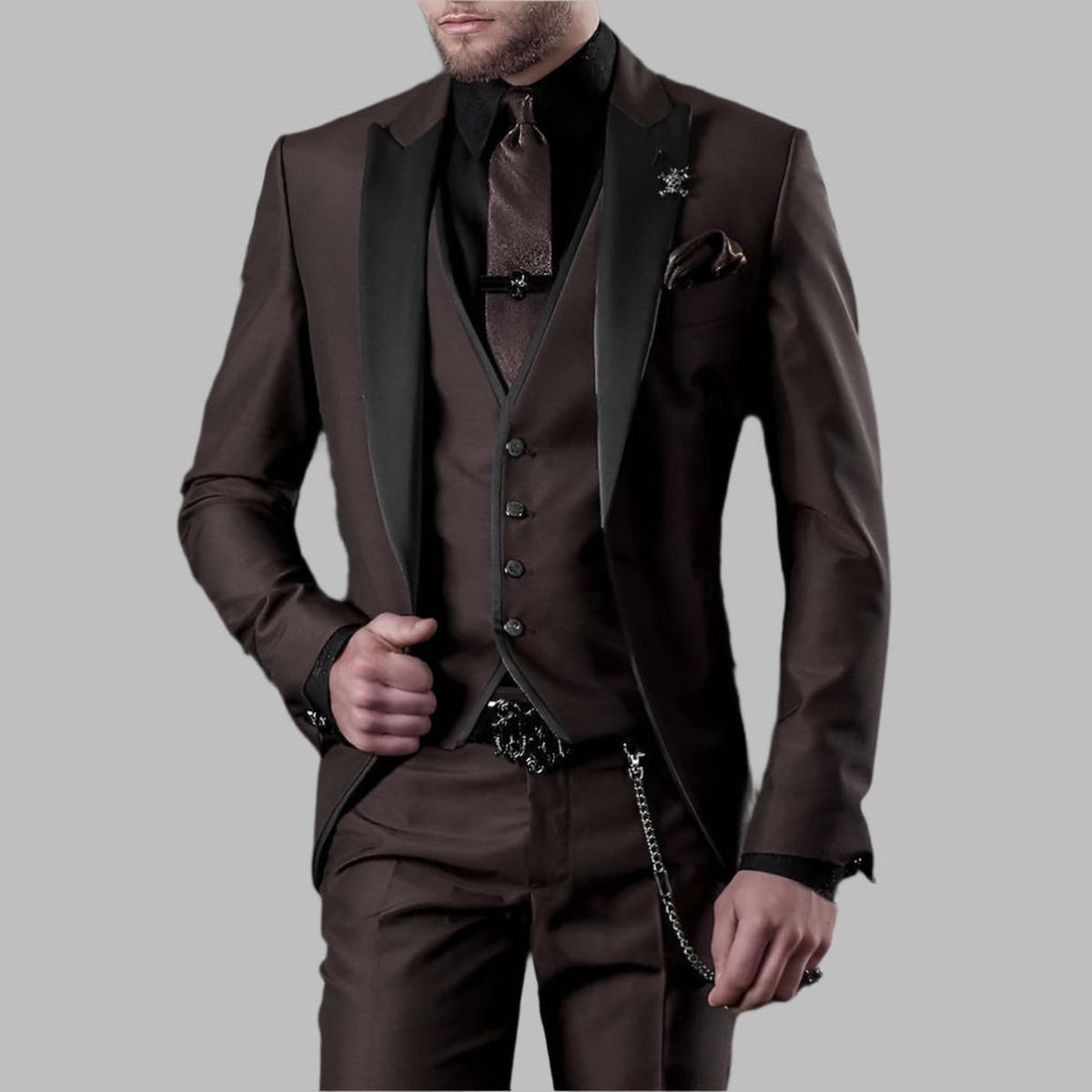 Jasper Men's Suit | Tailored Three-Piece Wedding Ensemble 2
