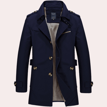 Jasper Men's Trench Coat | Elegant Winter Protection 5