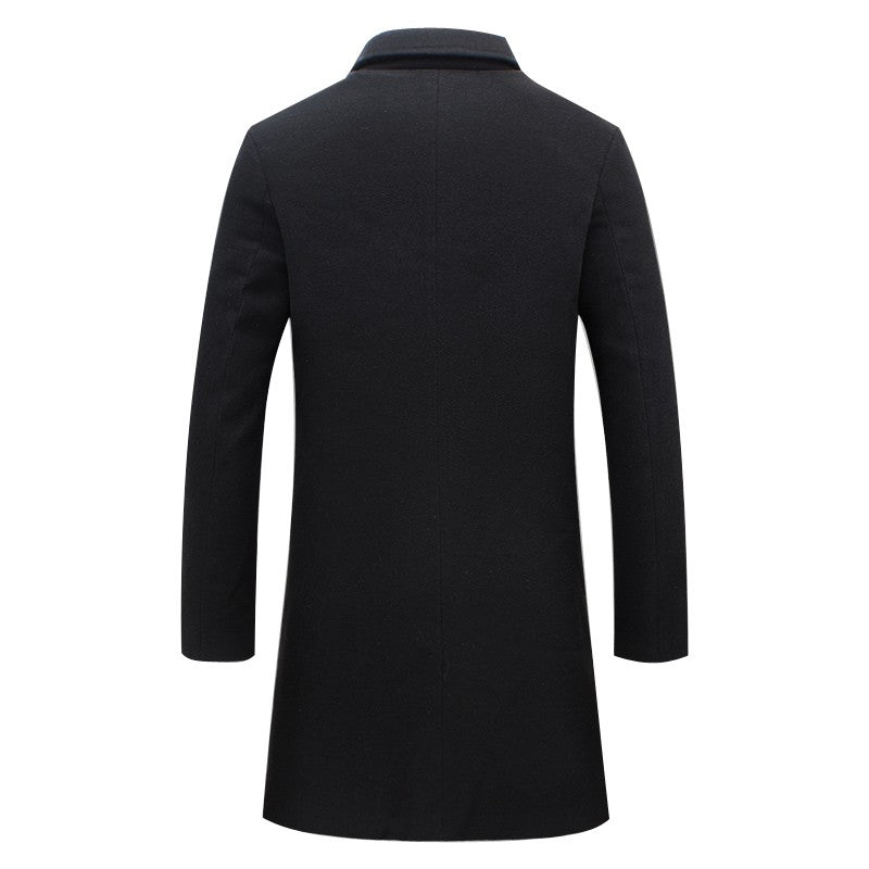 Jasper Men's Winter Coat | Insulated Trench Style, Classic Elegance 2