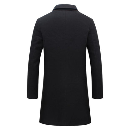 Jasper Men's Winter Coat | Insulated Trench Style, Classic Elegance 2