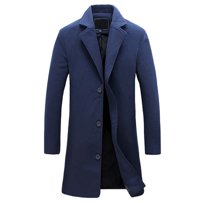 Jasper Men's Winter Coat | Insulated Trench Style, Classic Elegance 3