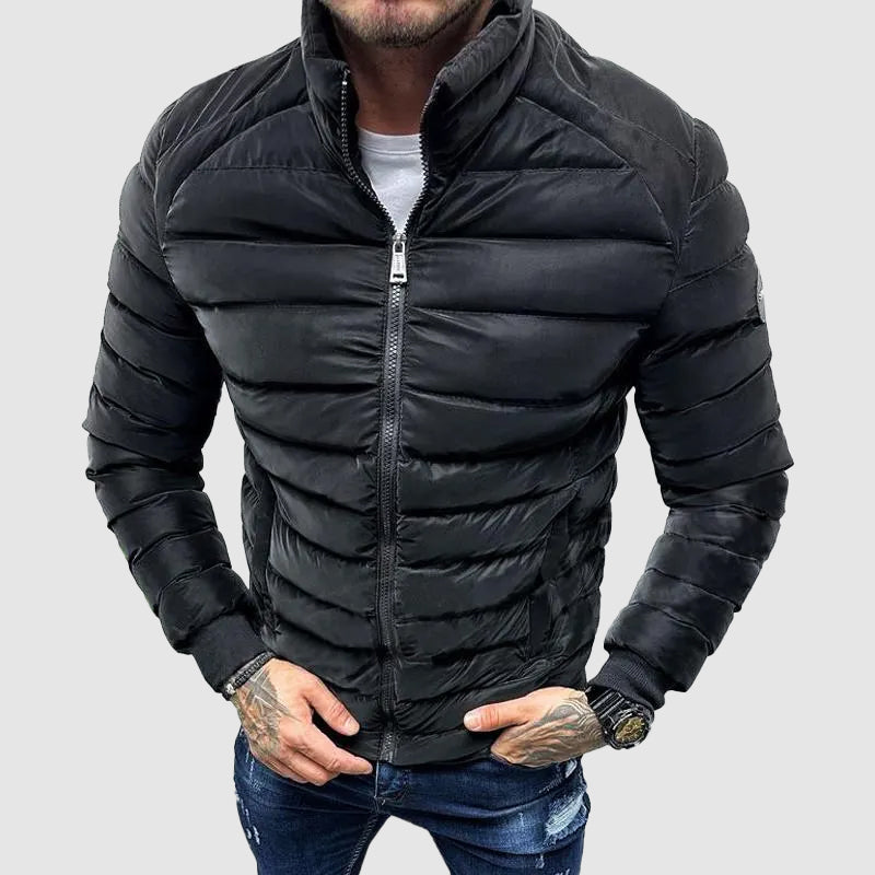 Jasper Men's Winter Jacket | Slim Fit, Quilted Design 0