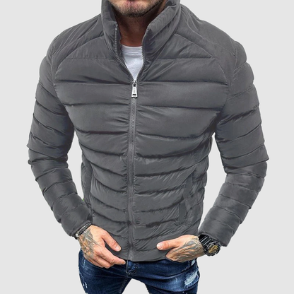 Jasper Men's Winter Jacket | Slim Fit, Quilted Design 2
