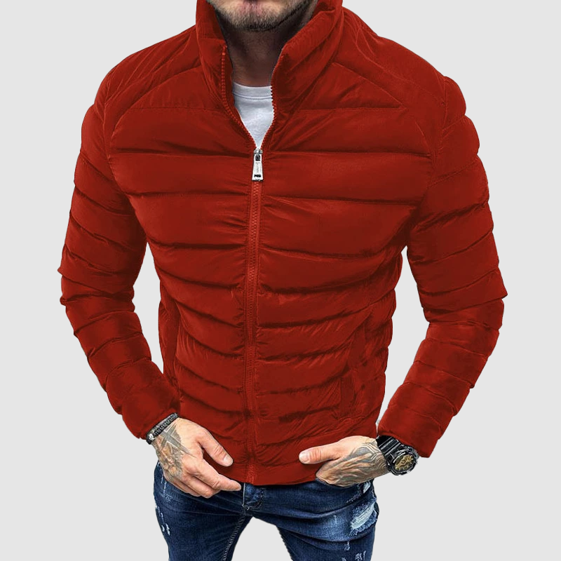 Jasper Men's Winter Jacket | Slim Fit, Quilted Design 3