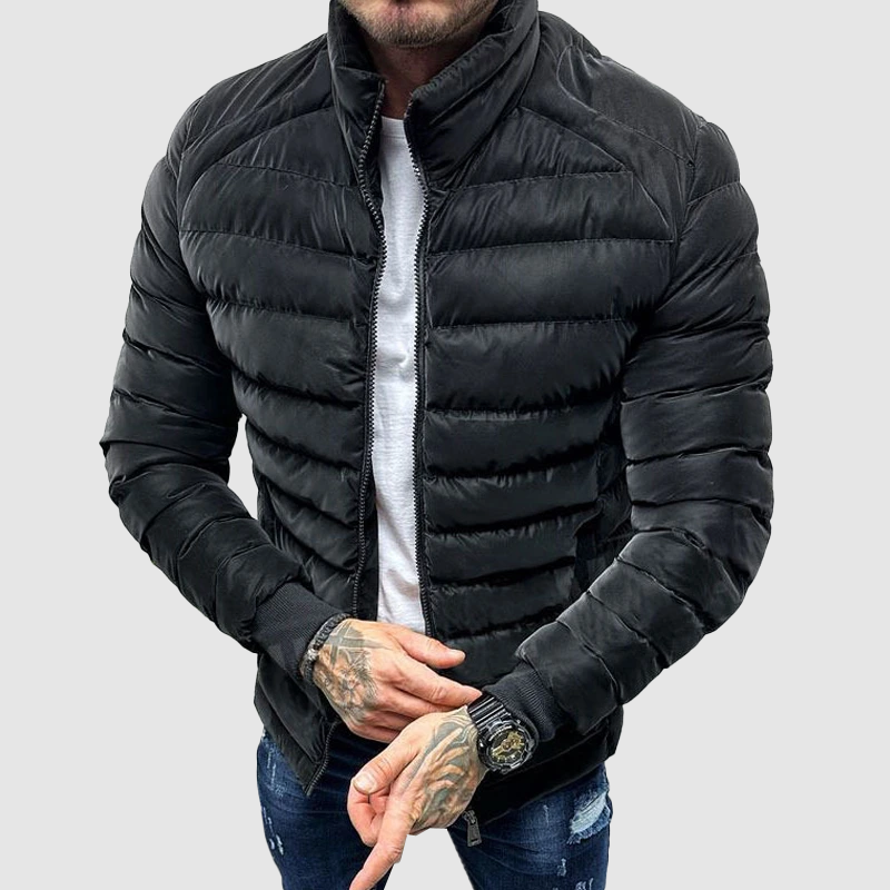 Jasper Men's Winter Jacket | Slim Fit, Quilted Design 4