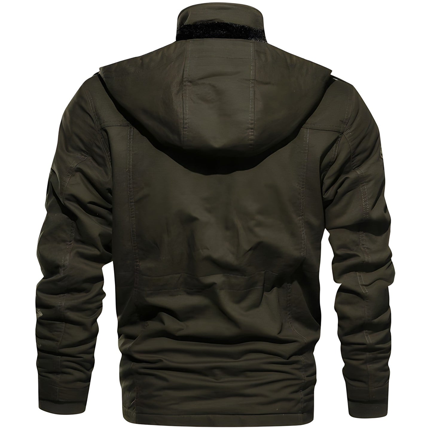 Jay Men's Military Jacket | Warm Fleece-Lined, Multiple Pockets 2