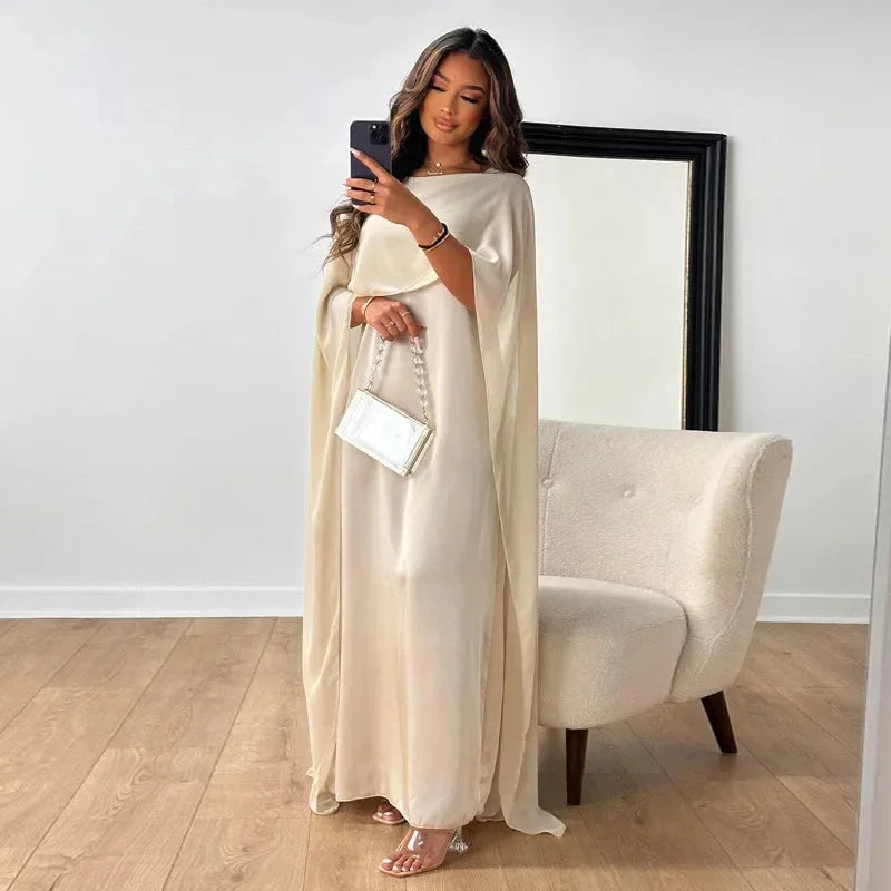 Kaitlyn Women's Maxi Dress | Elegant Cape Detail for Formal Events 0