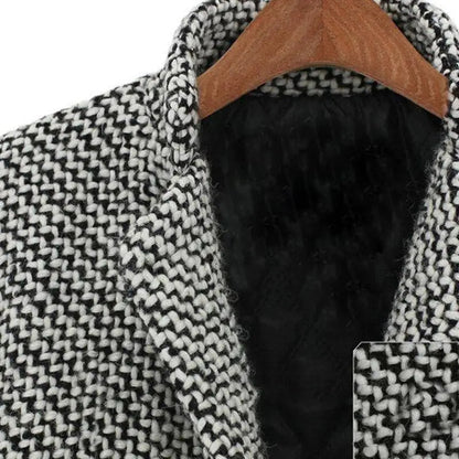 Kara Women's Coat | Houndstooth Pattern, Tailored Fit 3