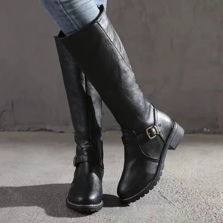 Kara Women's Leather Boots | Orthopedic Comfort, Chic Design 1