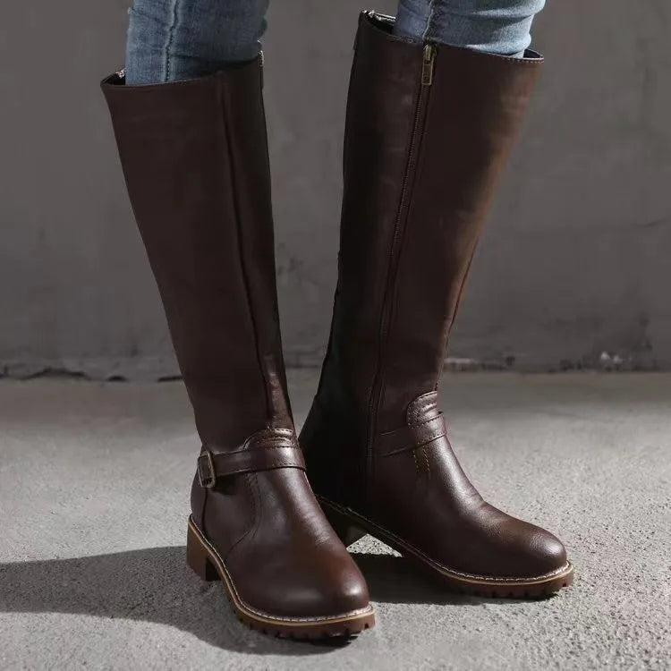Kara Women's Leather Boots | Orthopedic Comfort, Chic Design 2