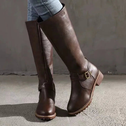 Kara Women's Leather Boots | Orthopedic Comfort, Chic Design 3