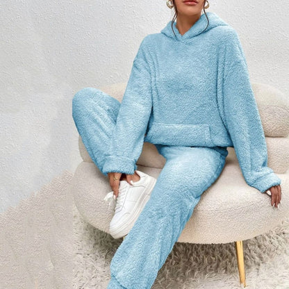 Kara Women's Lounge Set | Cozy Hooded Design 0