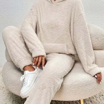 Kara Women's Lounge Set | Cozy Hooded Design 3
