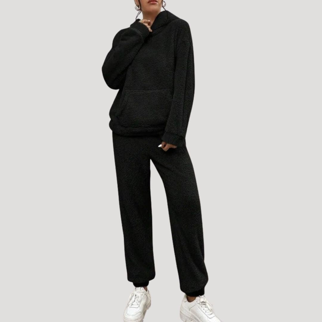 Kara Women's Lounge Set | Cozy Hooded Design 7