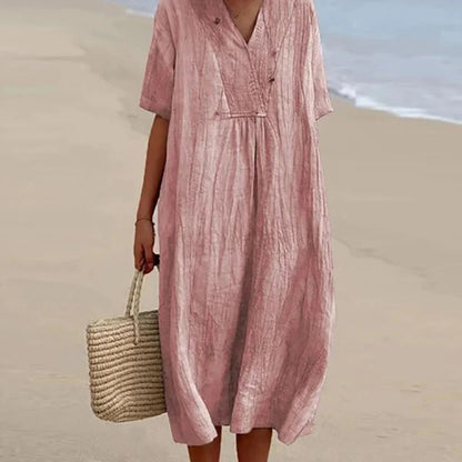 Kara Women's Midi Dress | Soft, Breathable Fabric, Summer Style 9