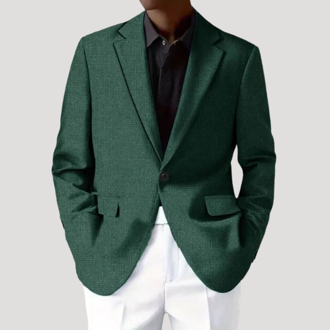 Keen Men's Casual Blazer | Textured Fabric, Tailored Fit 1